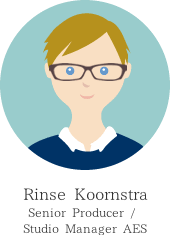 Rinse Koornstra Senior Producer / Studio Manager AES